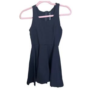 Design Lab Lord & Taylor black cutout back dress sleeveless XS